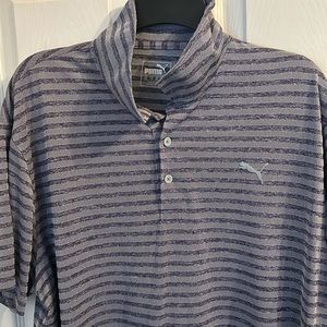 Purple Puma Golf Polo